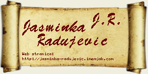 Jasminka Radujević vizit kartica